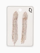 Клипсы "Вечеринка" лесенка, цвет белый в золоте - фото 809487948