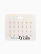 Серьги пусеты 12 пар «Фантазия» маленькие d=3-6 мм, цветные в золоте - Фото 7