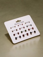 Серьги пусеты 12 пар «Фантазия» маленькие d=3-6 мм, цветные в золоте 7635955