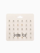 Серьги пусеты QF «Минимал», 15 пар, миксы - Фото 2