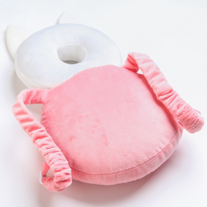 Рюкзак-подушка для безопасности малыша «Зайка», цвет розовый - фото 1907469575