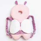 Рюкзак-подушка для безопасности малыша «Пчелка», цвет розовый - фото 321347247