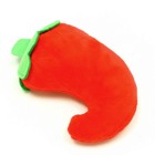 Игрушка для собак «Перец чили» с пищалкой, 11 см, красная - фото 7152671