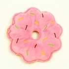 Игрушка для собак "Пончик", 10 см, розовый - Фото 3
