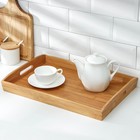 Поднос «Бамбук», 43.5×29.5 см, бамбук 6961933