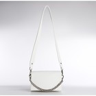 Сумка женская TEXTURA, мессенджер, маленький размер, цвет белый - Фото 6