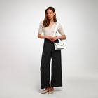 Сумка женская TEXTURA, мессенджер, маленький размер, цвет белый - Фото 8