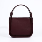 Сумка-тоут TEXTURA на молнии, маленький размер, цвет бордовый - Фото 1