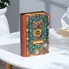 Книга-шкатулка "Сова",  19,5х13х4,5 см - Фото 1