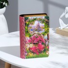 Книга-шкатулка "Корзина роз",19,5х13х4,5 см - фото 7207348