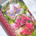 Книга-шкатулка "Корзина роз",19,5х13х4,5 см - фото 7207351