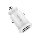 Автомобильное зарядное устройство Baseus Grain C8-K/CCALL-ML02, 2USB, 3.1 A, белое - фото 51455979 Автомобильное зарядное устройство Baseus Grain C8-K/CCALL-ML02, 2USB, 3.1 A, белое - фото 51455979