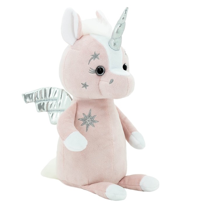 Мягкая игрушка «Единорог Юни», цвет розовый, 30 см