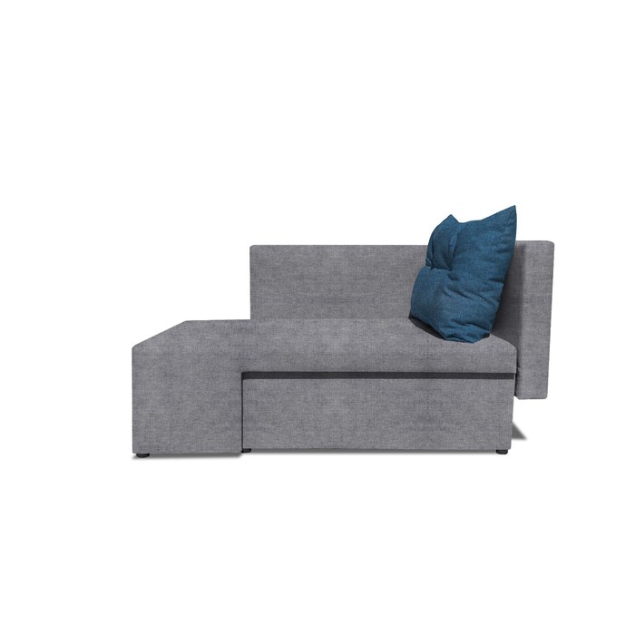 Детский диван «Лежебока», еврокнижка, рогожка savana plus, цвет ash/denim - Фото 1