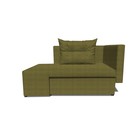 Детский диван «Лежебока», еврокнижка, велюр shaggy, цвет green - фото 109896511