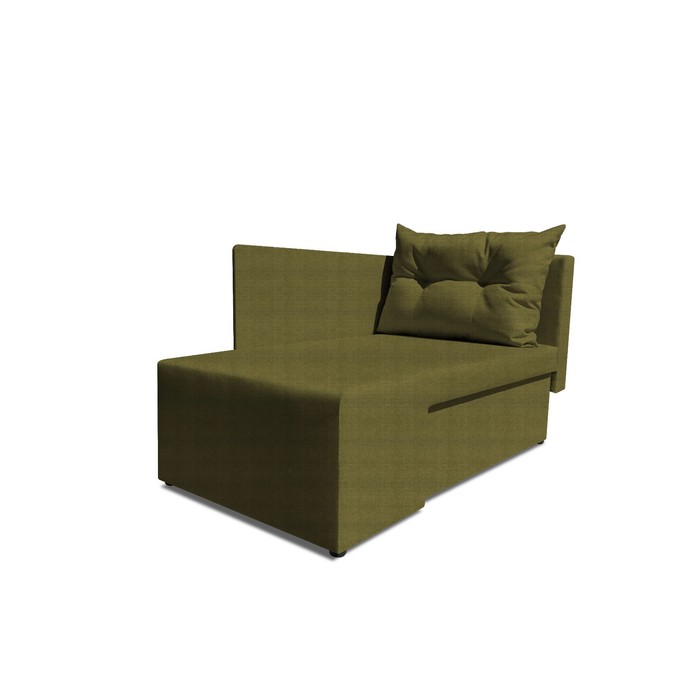 Детский диван «Лежебока», еврокнижка, велюр shaggy, цвет green - фото 1906023000