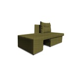 Детский диван «Лежебока», еврокнижка, велюр shaggy, цвет green - Фото 5