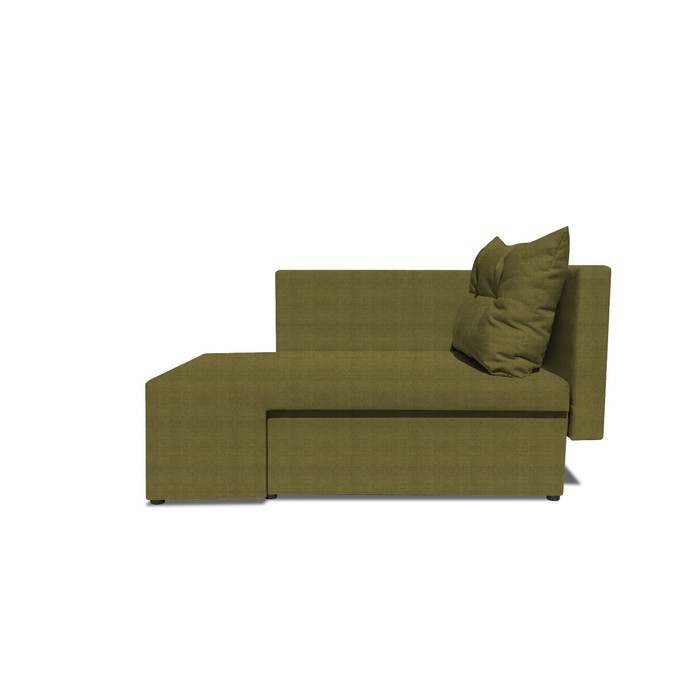 Детский диван «Лежебока», еврокнижка, велюр shaggy, цвет green - фото 1906023002