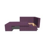 Детский диван «Лежебока», еврокнижка, велюр shaggy, цвет plum - Фото 2