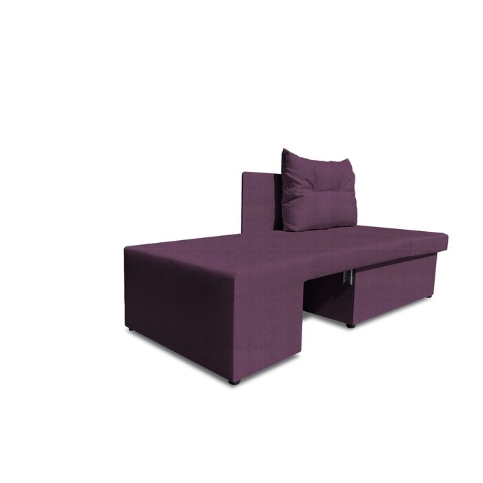 Детский диван «Лежебока», еврокнижка, велюр shaggy, цвет plum - фото 1906023007