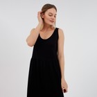 Сарафан женский, цвет чёрный, размер 44 - фото 34997801