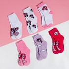Подарочный набор носков адвент, 6 пар "Искорка и Пинки Пай", My little Pony, 14-16 см - Фото 3