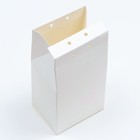 Бонбоньерка, белая, 8 х 10 х 16 см (комплект 10 шт) - фото 46181534