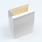 Бонбоньерка, белая, 15 х 10 х 18 см (комплект 10 шт) - фото 21651569