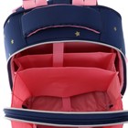 Рюкзак школьный deVENTE Fluffy Sheep, 38 х 28 х 16 см, эргономичная спинка, синий, розовый - Фото 12