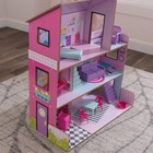 Домик кукольный деревянный KidKraft «Лолли», трёхэтажный, с мебелью - Фото 3