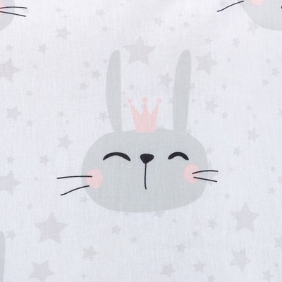 Постельное бельё 1.5-спальное «Этель» Funny rabbits, бязь