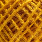 Пряжа 100% джут "Softino Jute Colored" 50м ±2м жёлтый 50 гр - Фото 4