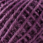 Пряжа 100% джут "Softino Jute Colored" 50м ±2м пурпур 50 гр - Фото 3