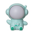 Ночник "Космонавт" LED 1.5Вт USB АКБ зеленый 9,5х8х10,5 см RISALUX - Фото 12