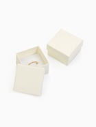 Коробочка подарочная под кольцо, серьги, серьги «Минимал», 5×5 см, (полезная часть 4.5×4.5 см,) белая - Фото 1