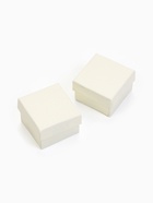 Коробочка подарочная под кольцо, серьги, серьги «Минимал», 5×5 см, (полезная часть 4.5×4.5 см,) белая - Фото 2