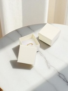 Коробочка подарочная под кольцо, серьги, серьги «Минимал», 5×5 см, (полезная часть 4.5×4.5 см,) белая - Фото 6