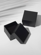 Коробочка подарочная под кольцо, серьги, серьги «Минимал», 5×5 см, чёрная - Фото 2