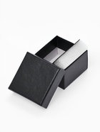 Коробочка подарочная под кольцо, серьги, серьги «Минимал», 5×5 см, (полезная часть 4.5×4.5 см), чёрная - Фото 4