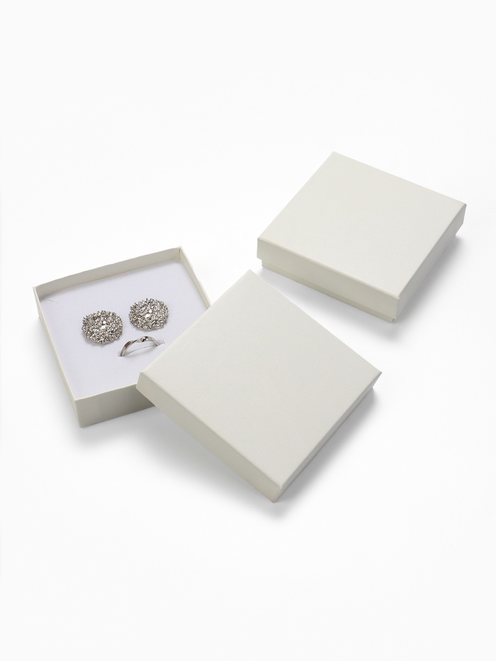 Коробочка подарочная под набор «Минимал», 9×9 см, белая, (полезная часть 8.5×8.5 см,) - Фото 1