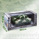 Танк радиоуправляемый «Атака», световые и звуковые эффекты, работает от аккумулятора, цвет зелёный - Фото 7