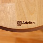Столик-поднос для вина с менажницей Adelica, на 3 персоны, d=30×2,8 см, берёза - фото 4610508