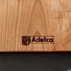 Доска разделочная для подачи и сервировки Adelica «Волна», 31×15×1,8 см, берёза - фото 9267215