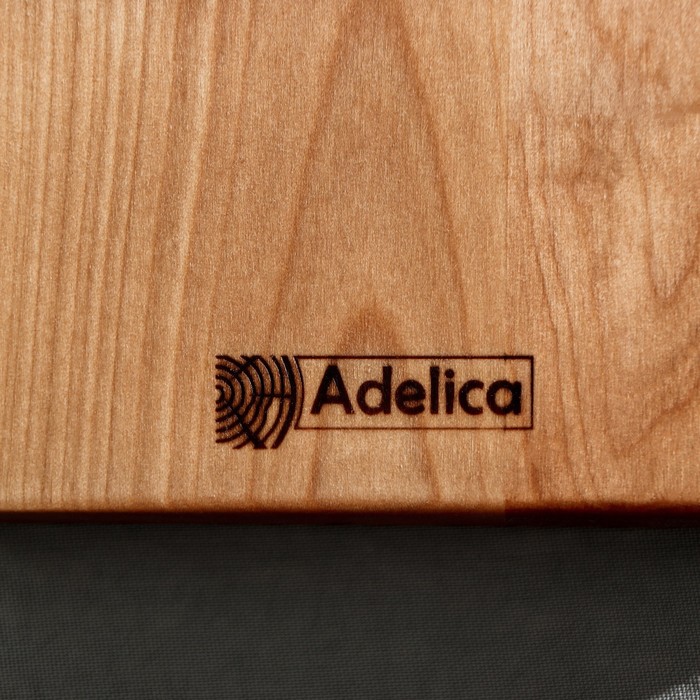 Доска разделочная для подачи и сервировки Adelica «Волна», 31×15×1,8 см, берёза - фото 1908931991