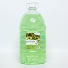 Жидкое мыло нежно-зеленое Чайное дерево и олива, ПЭТ 5 л - фото 320148082