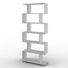 Стеллаж «Найс», 730×250×1750 мм, цвет белый - Фото 1