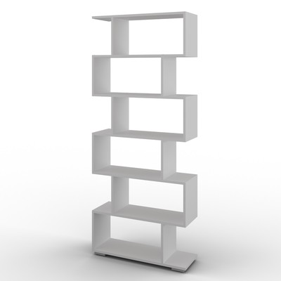 Стеллаж «Найс», 730×250×1750 мм, цвет белый