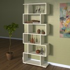 Стеллаж «Найс», 730×250×1750 мм, цвет белый - Фото 3