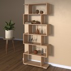 Стеллаж Нордик, 730х250х1750, Дуб сонома - Фото 3