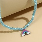 Набор бижутерии «Добавь яркости» бусы и серьги-клипсы - Фото 3